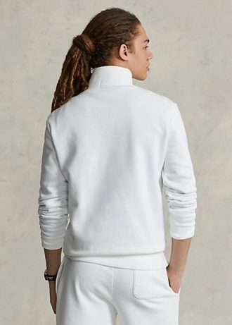 Białe damskie bluzy polarowe Ralph Lauren Polo Sport