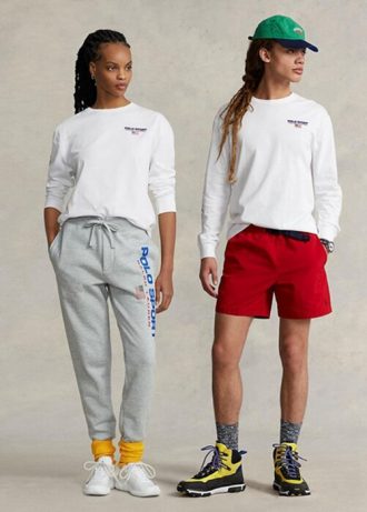 Białe męskie koszulki sportowe Ralph Lauren Classic Fit Polo