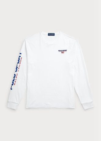 Białe męskie koszulki sportowe Ralph Lauren Classic Fit Polo