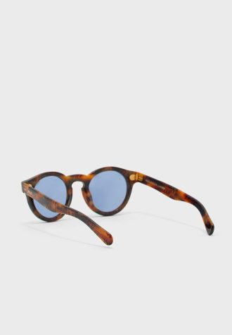 Brązowe okulary przeciwsłoneczne męskie Ralph Lauren 0PH4165