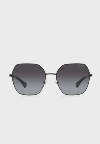 Czarne damskie okulary przeciwsłoneczne Ralph Lauren 0Ra4138 Oversize