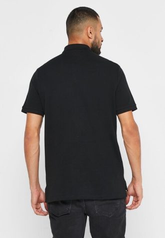 Czarne męskie koszulki polo Ralph Lauren Essential