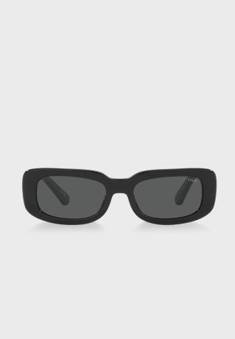 Czarne męskie okulary przeciwsłoneczne Ralph Lauren 0Ph4191U Oversize