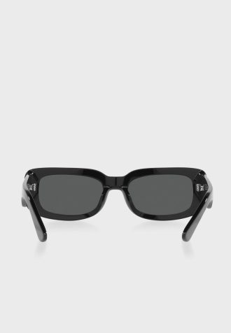 Czarne męskie okulary przeciwsłoneczne Ralph Lauren 0Ph4191U Oversize