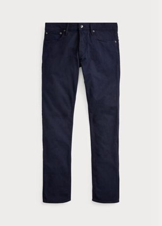 Granatowe męskie jeansy Ralph Lauren Slim Fit Stretch