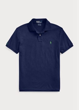 Granatowe męskie koszulki polo Ralph Lauren The Earth