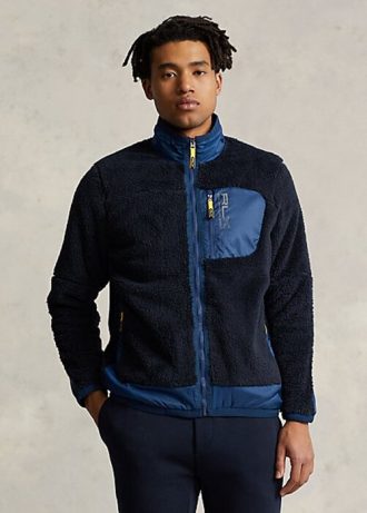 Marynarskie kurtki męskie z polaru Ralph Lauren Pile