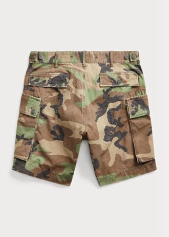 Męskie szorty cargo Ralph Lauren Camo Ripstop Olive