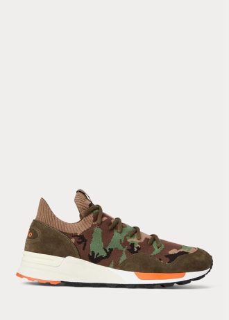 Męskie trampki Ralph Lauren Trackster 200II Camo Knit