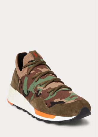 Męskie trampki Ralph Lauren Trackster 200II Camo Knit