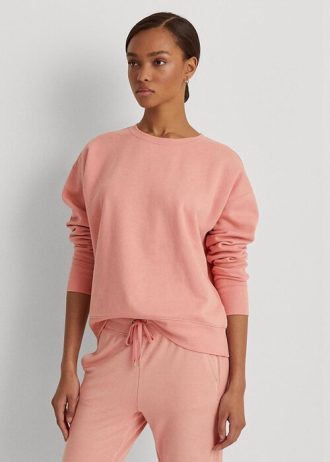 Różowe damskie bluzy polarowe Ralph Lauren