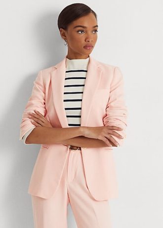 Różowe damskie marynarki Georgette Ralph Lauren