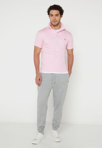 Szare męskie spodnie dresowe Ralph Lauren Essential