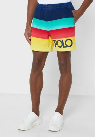 Wielokolorowe męskie szorty Ralph Lauren Color Block